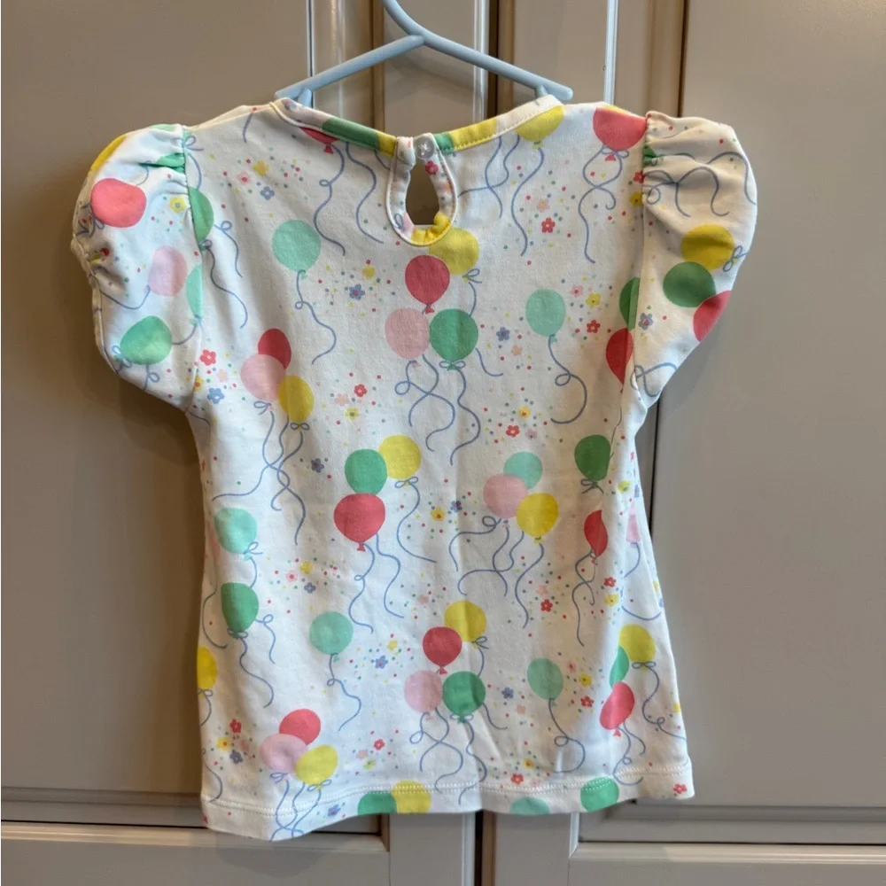 The Beaufort Bonnet Company Balloon Print Kids Tee - Picture 3 of 3